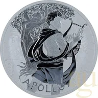 1 Unze Silbermünze Tuvalu - Gods of Olympus - Apollo 2023