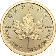 1/4 Unze Goldmünze Maple Leaf 2024