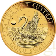 1 Unze Goldmünze Australien Schwan 2024