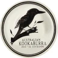 1 Unze Silbermünze Australien Kookaburra 2003
