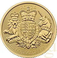 1 Unze Goldmünze Großbritannien Royal Arms 2024