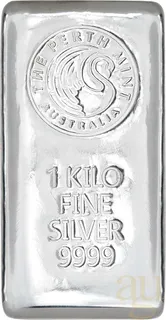 1 Kilogramm Silberbarren Perth Mint
