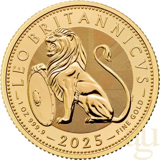1 Unze Goldmünze British Lion 2025
