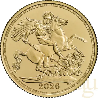 1 Pfund Goldmünze Sovereign King Charles 2026