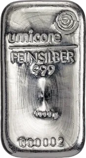 1 Kilogramm Silberbarren