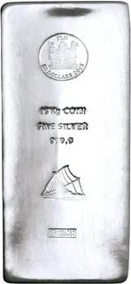 15 Kilogramm Silber Argor Heraeus Fiji Münzbarren