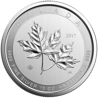 10 Unzen Silbermünze Kanada Magnificent Maple Leaf 2018