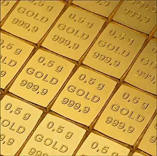0,5 Gramm Goldbarren