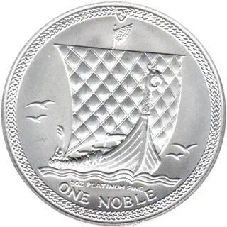 1/4 Unze Platinmünze Noble - Isle of Man