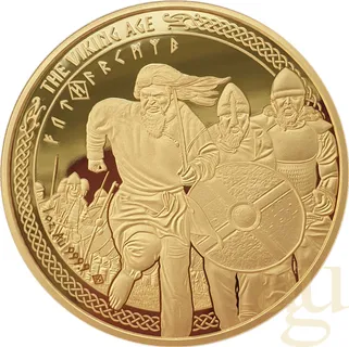 1 Unze Goldmünze The Viking Age - Befreiung 2024