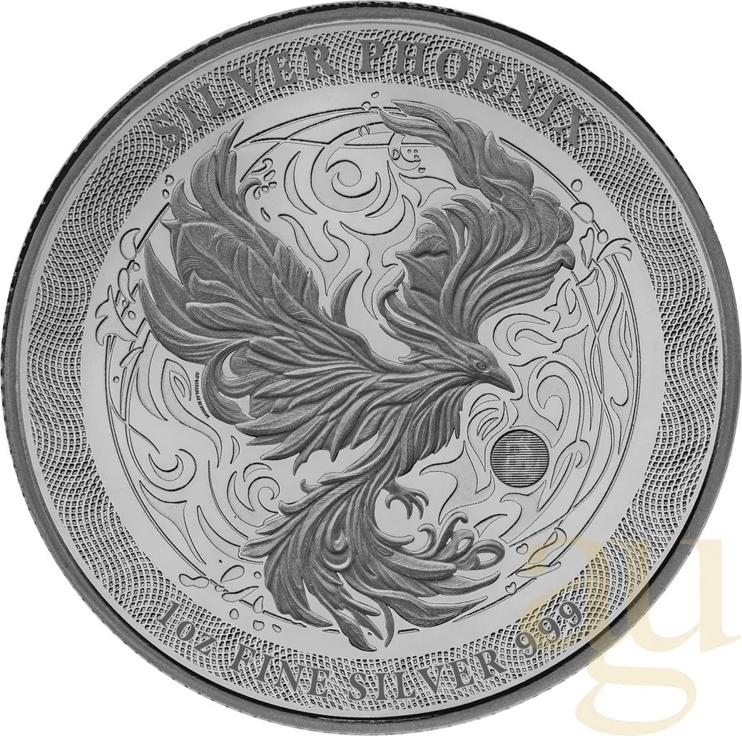 1 Unze Silbermünze Niue Phoenix 2025