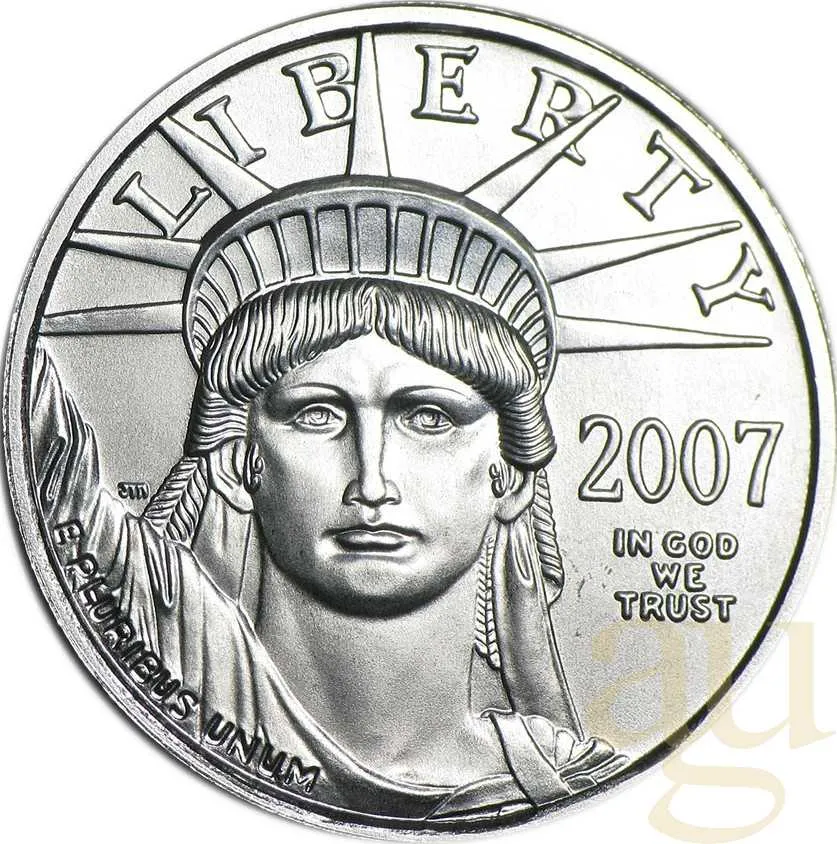 1/4 Unze Platinmünze American Eagle