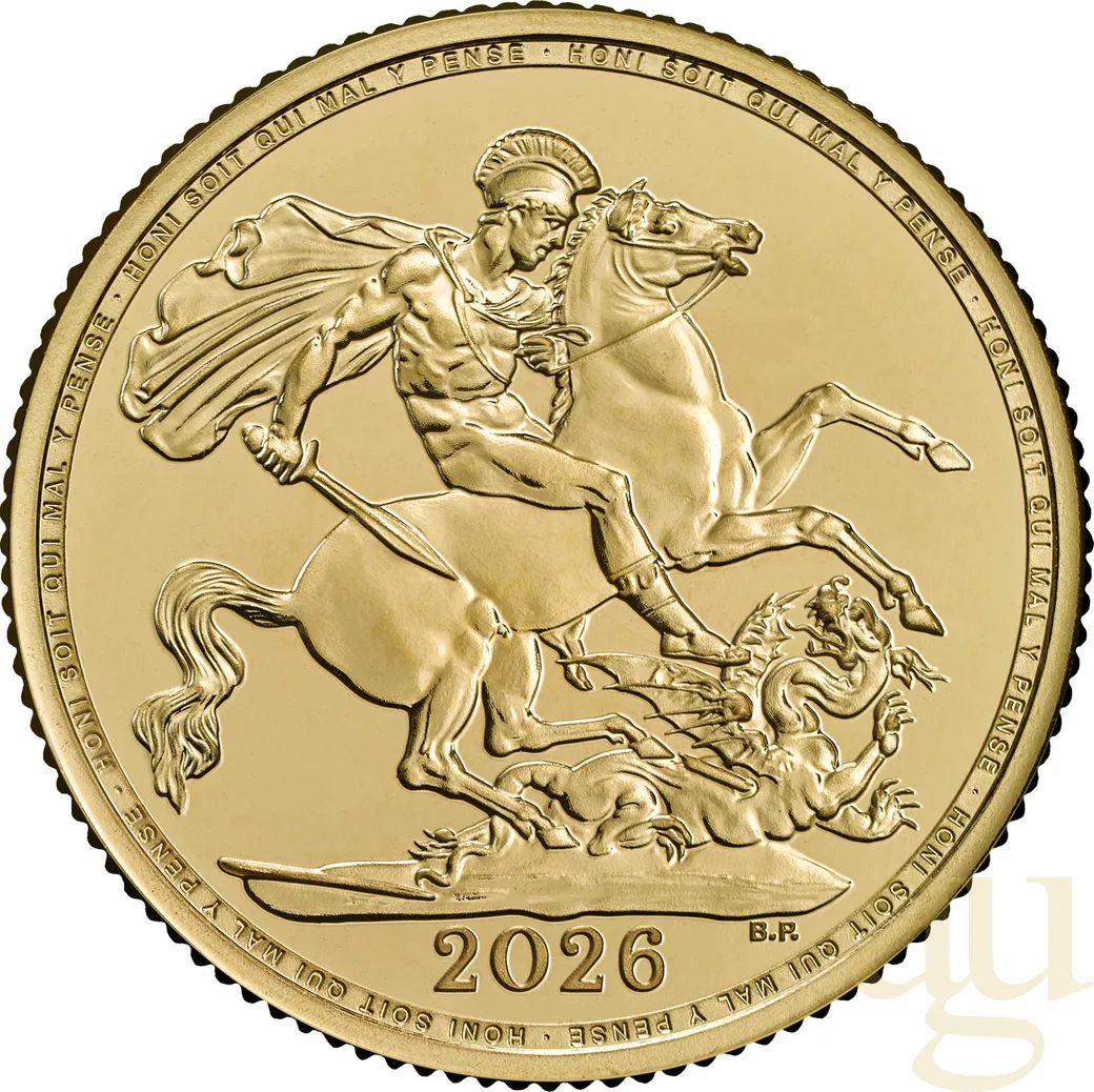 2 Pfund Goldmünze Double Sovereign King Charles 2026