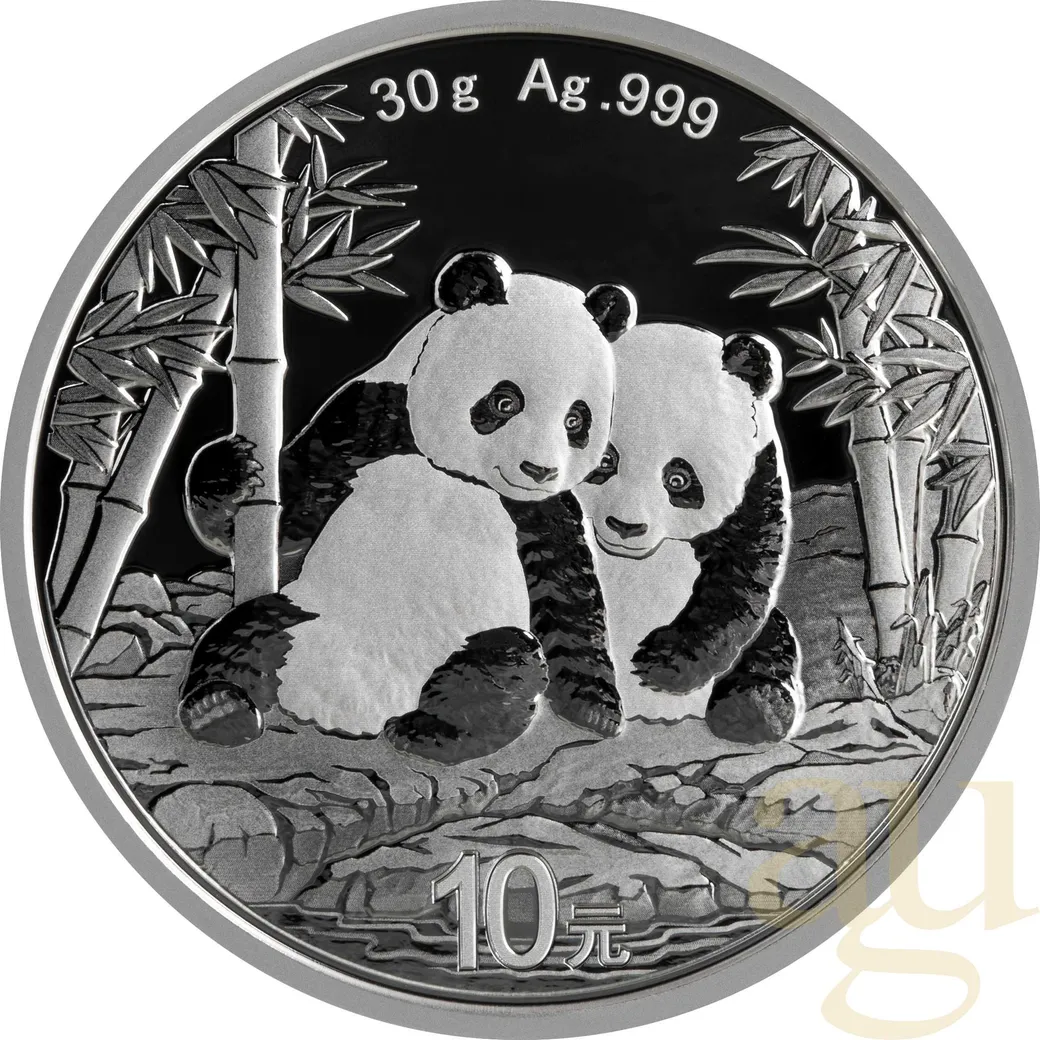 30 Gramm Silbermünze China Panda 2026