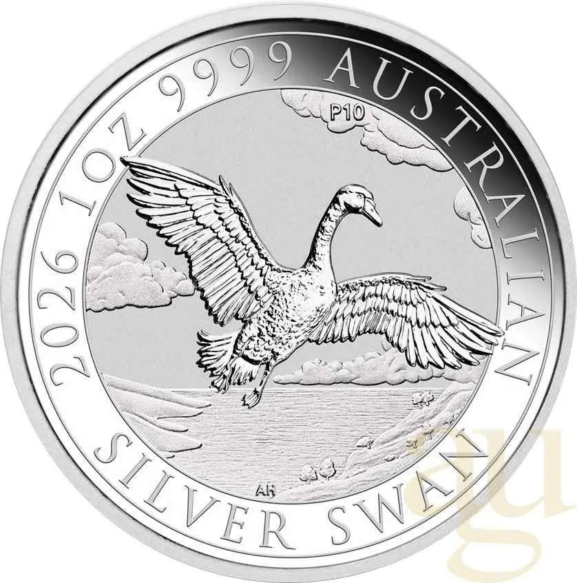 1 Unze Silbermünze Australien Schwan 2026