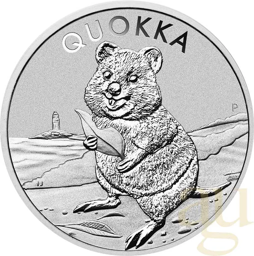 1 Unze Silbermünze Australien Quokka 2020
