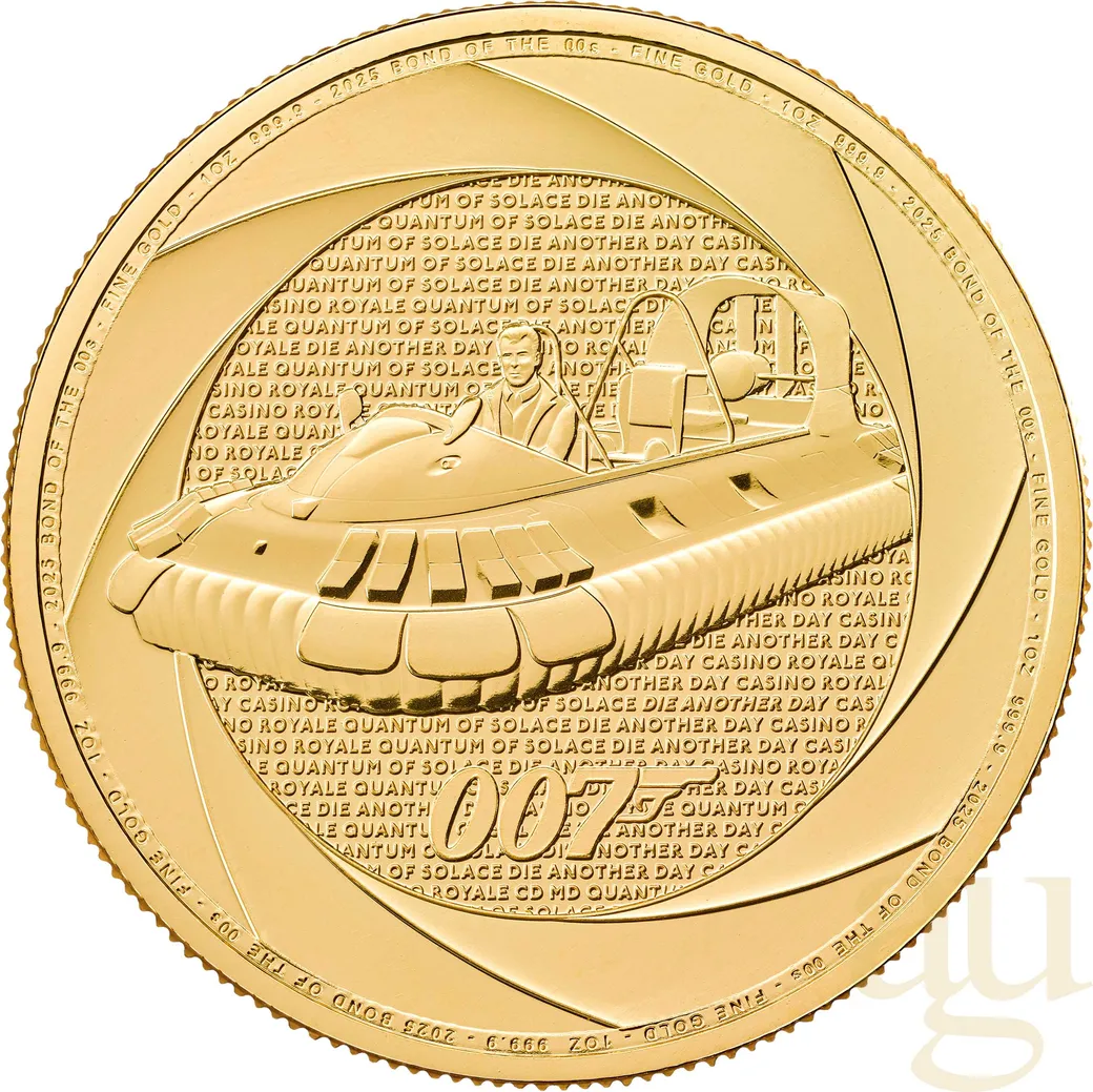 1 Unze Goldmünze Six Decades of 007 - Bond of the 00s - 2025