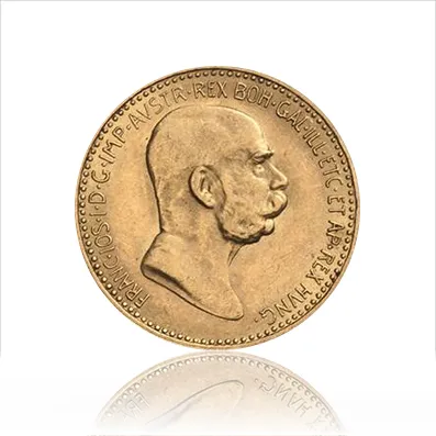 10 Kronen Österreich 1906 Originalstück