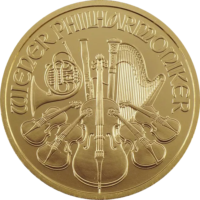 1 Unze Goldmünze Wiener Philharmoniker