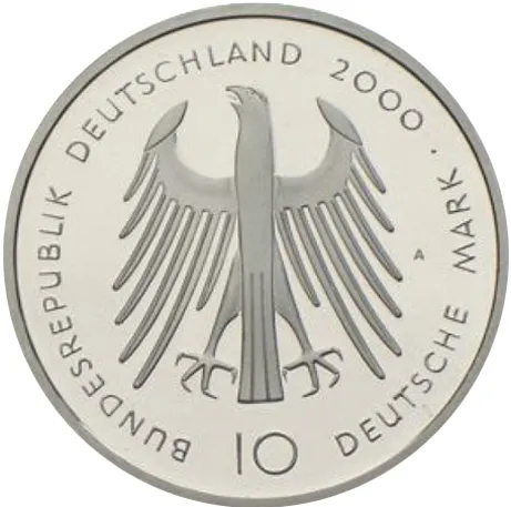 10 DM Gedenkmünzen BRD 625er Silber (1972-1997)
