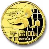 1/4 Unze Goldmünze China Panda 1989