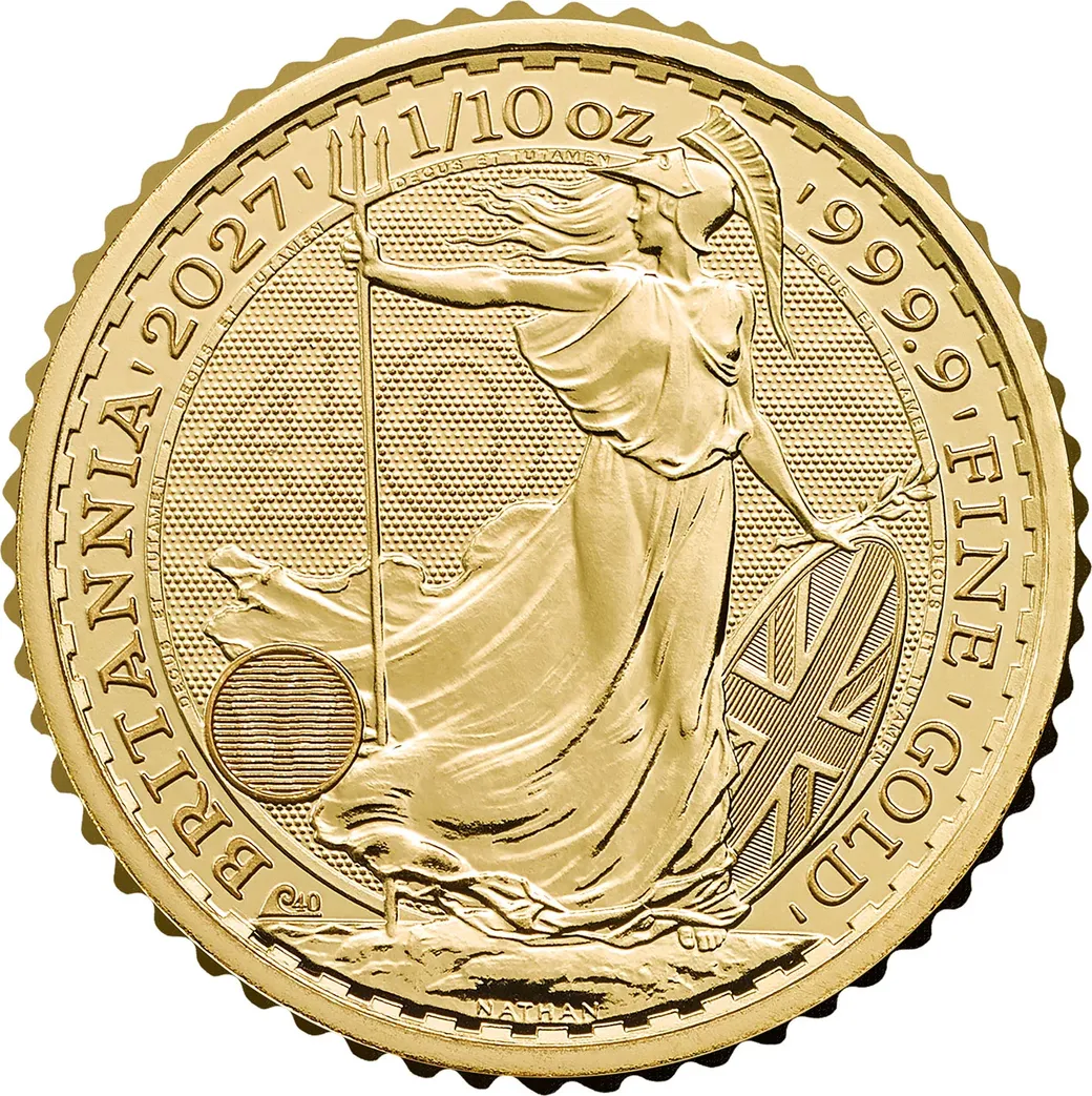 1/10 Unze Goldmünze Britannia 2027