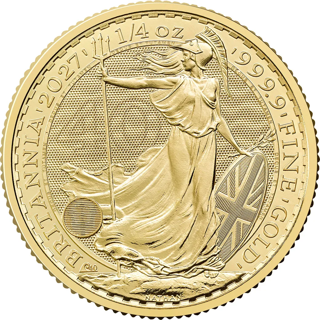 1/4 Unze Goldmünze Britannia 2027