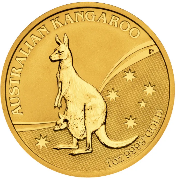1 Unze Goldmünze Australien Känguru 2009