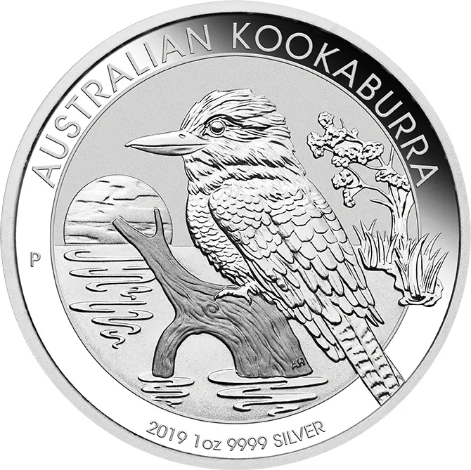 1 Unze Silbermünze Australien Kookaburra 2019