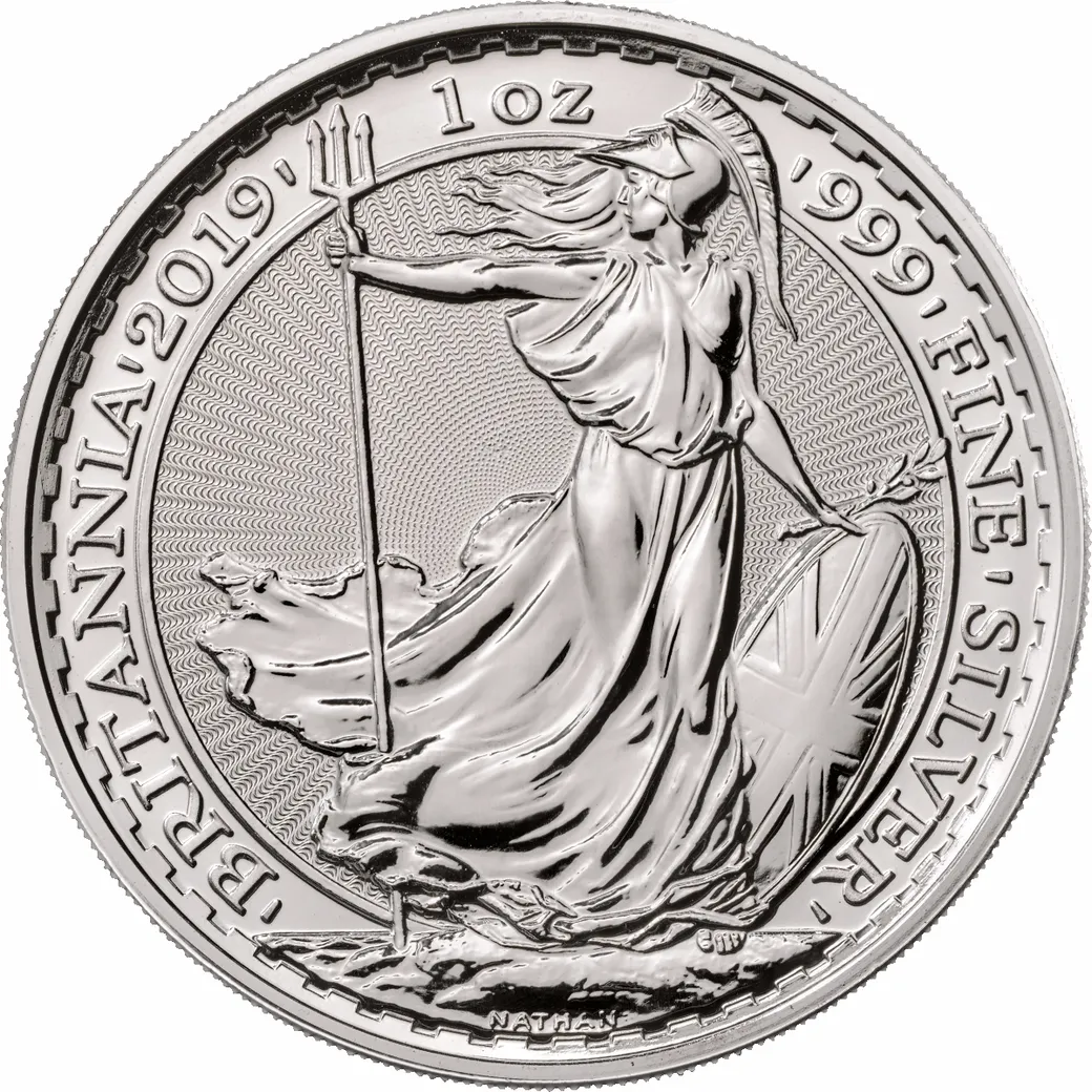 1 Unze Silbermünze Britannia 2019