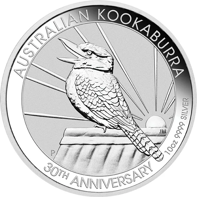 10 Unzen Silbermünze Australien Kookaburra 2020