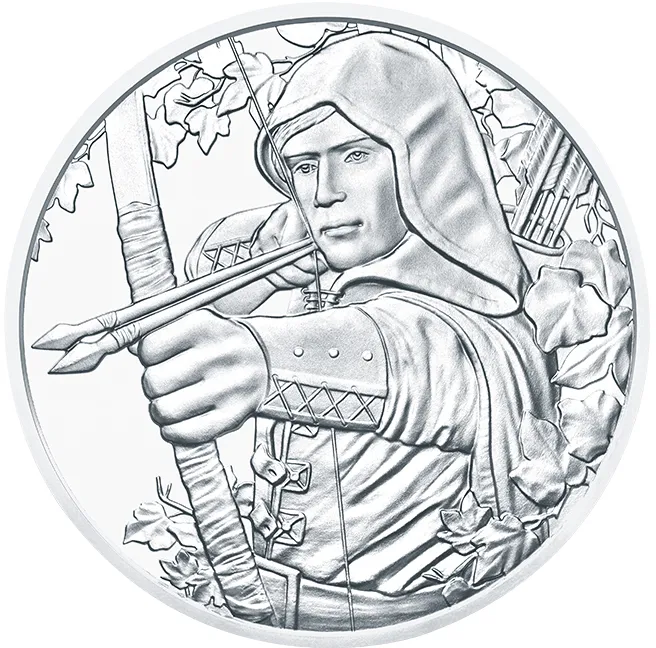1 Unze Silbermünze Österreich 825 Jahre Münze Österreich - Robin Hood 2019
