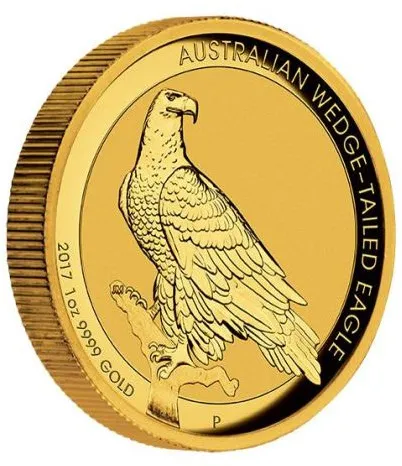 1 Unze Goldmünze Australien Wedge Tailed Eagle 2018 - High Relief