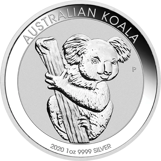 1 Unze Silbermünze Australien Koala 2020
