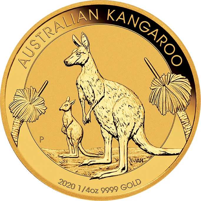 1/4 Unze Goldmünze Australien Känguru 2020