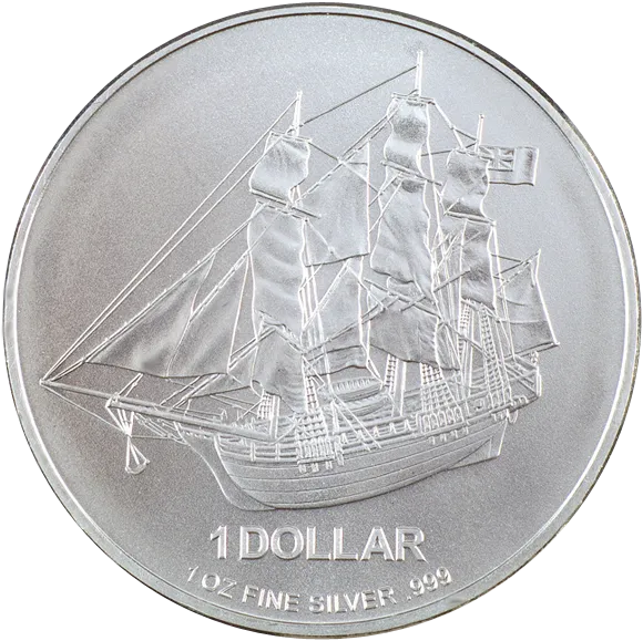1 Unze Silbermünze Cook Islands Bounty