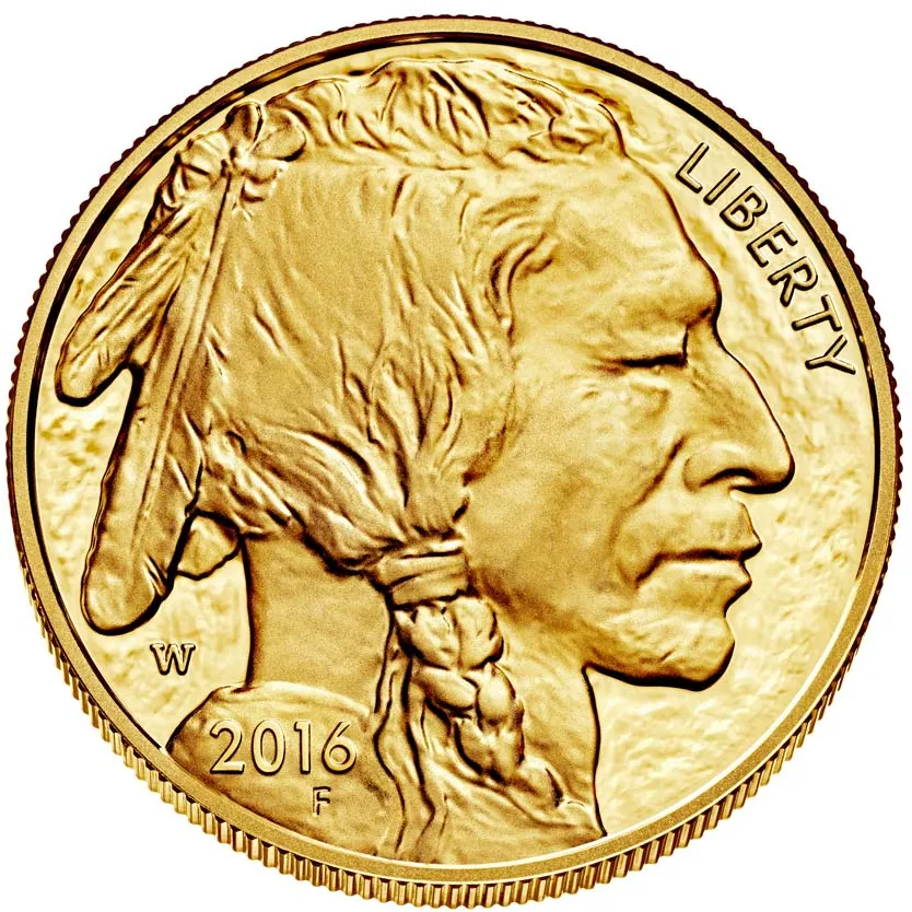 1 Unze Goldmünze American Buffalo 2016