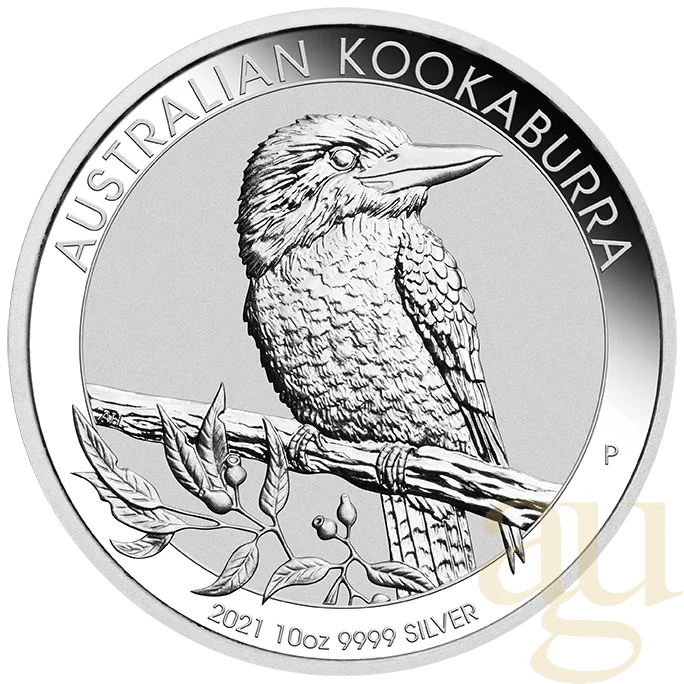 10 Unzen Silbermünze Australien Kookaburra 2021