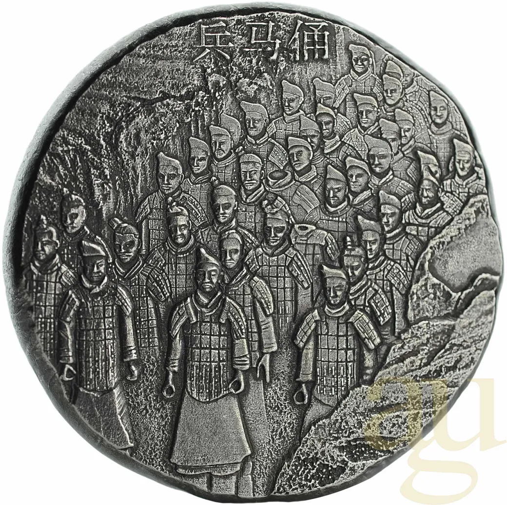 5 Unzen Silbermünze Fiji Terracotta Army 2020