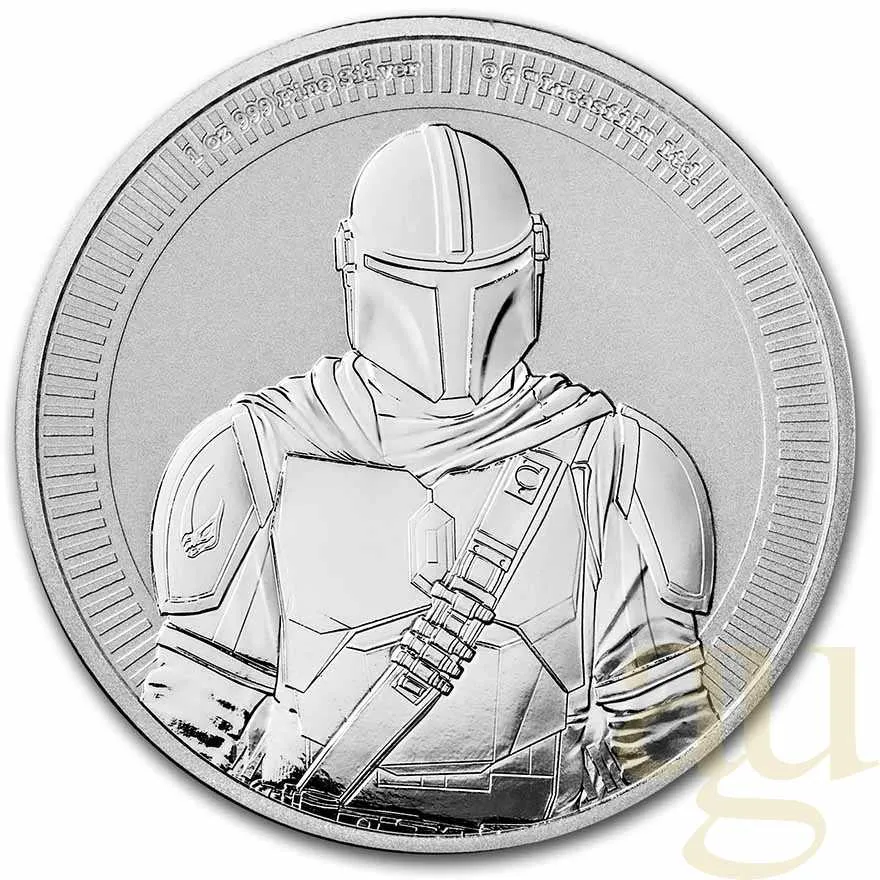1 Unze Silbermünze Niue Star Wars - The Mandalorian 2021