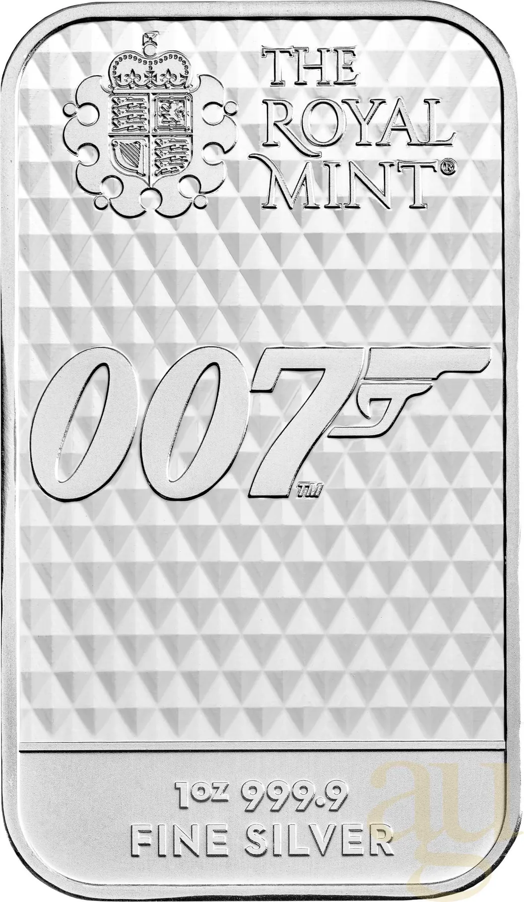 31,1 Gramm Silberbarren The Royal Mint - James Bond 007 - Diamonds Are Forever
