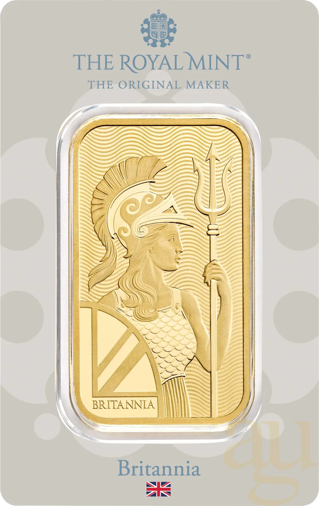 50 Gramm Goldbarren The Royal Mint - Britannia