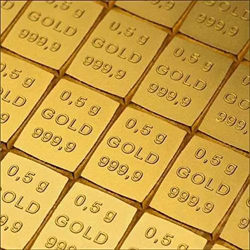 0,5 Gramm Goldbarren