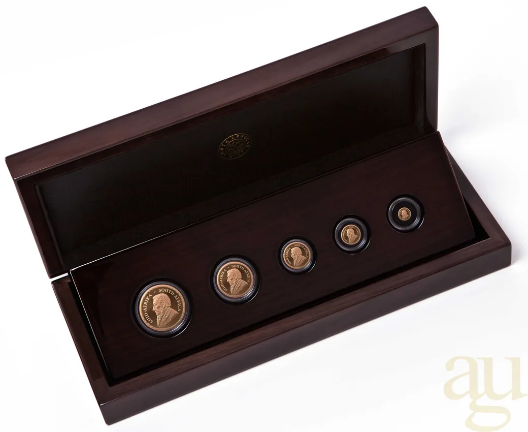 Goldmünzen Krügerrand 2023 - Fractional Set (5 Münzen)