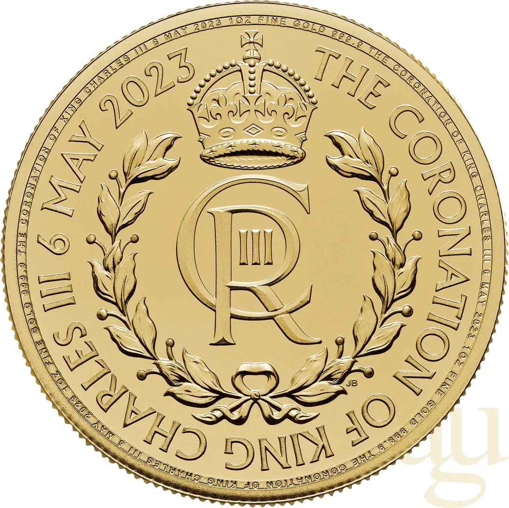 1/10 Unze Goldmünze The Coronation of His Majesty - King Charles 2023