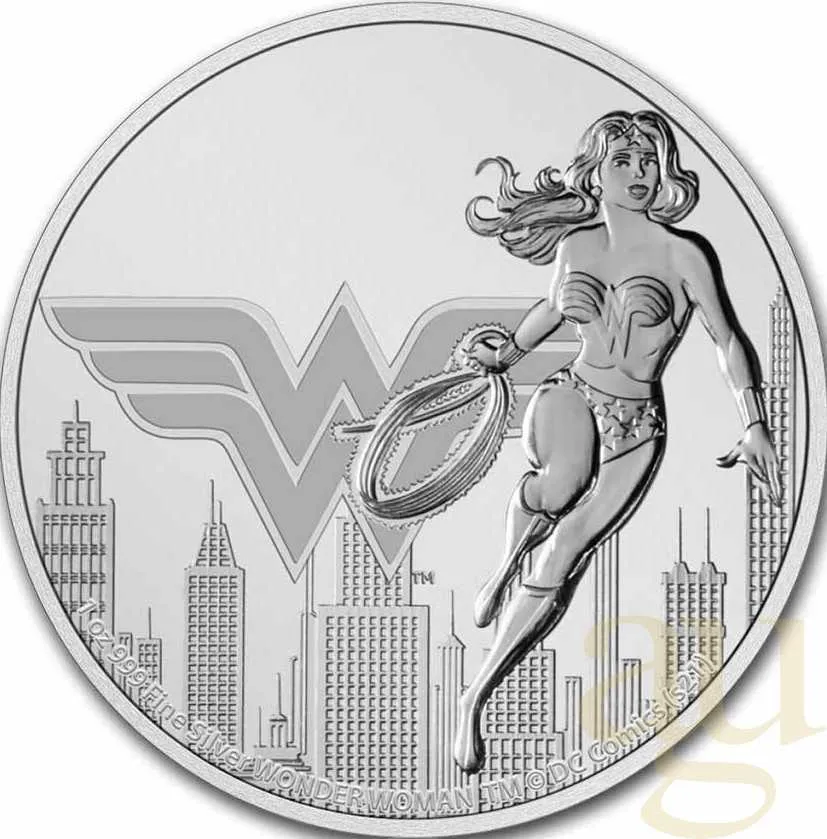 1 Unze Silbermünze Niue - DC Comics Wonder Woman 2021