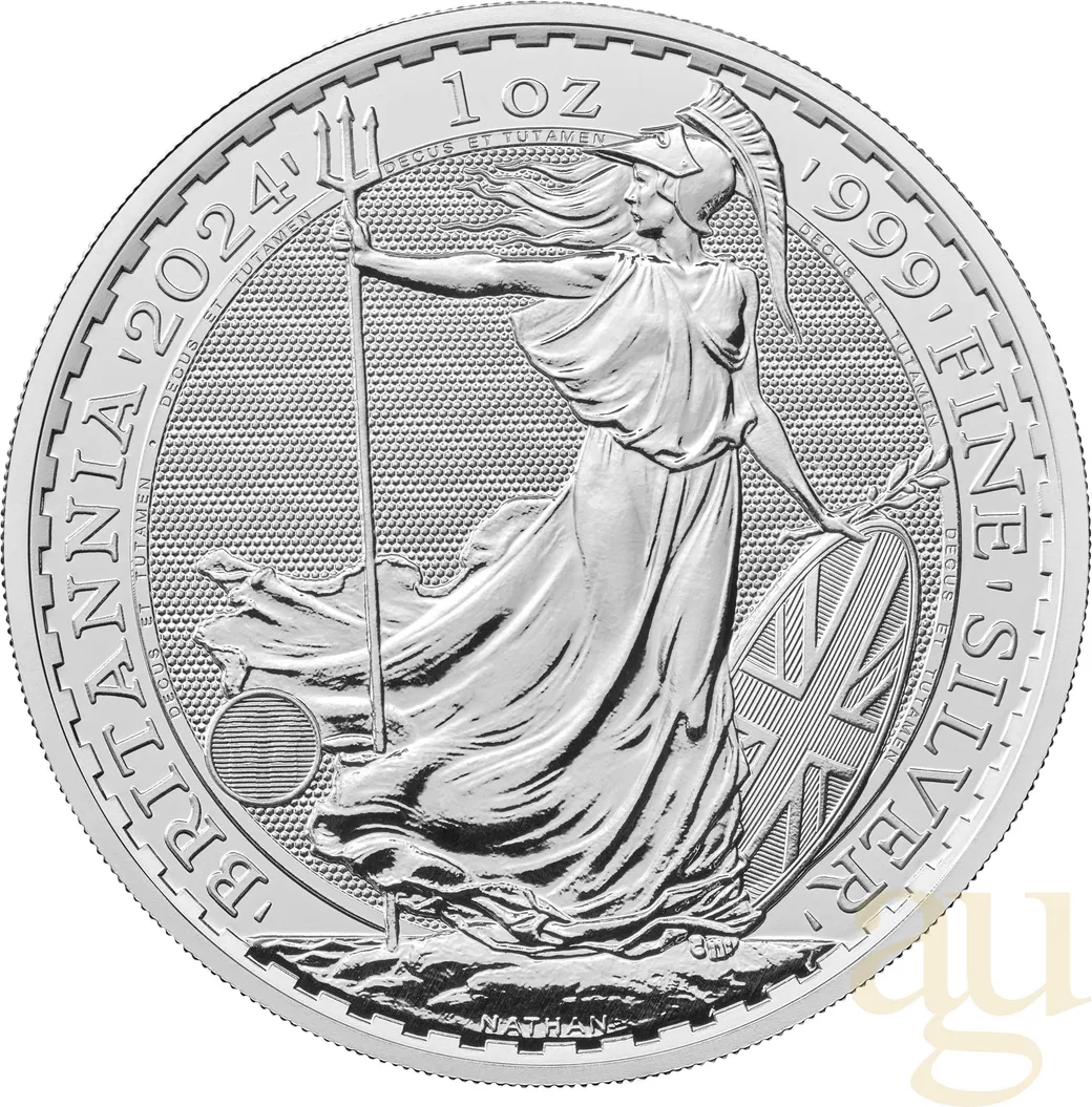 1 Unze Silbermünze Britannia 2024