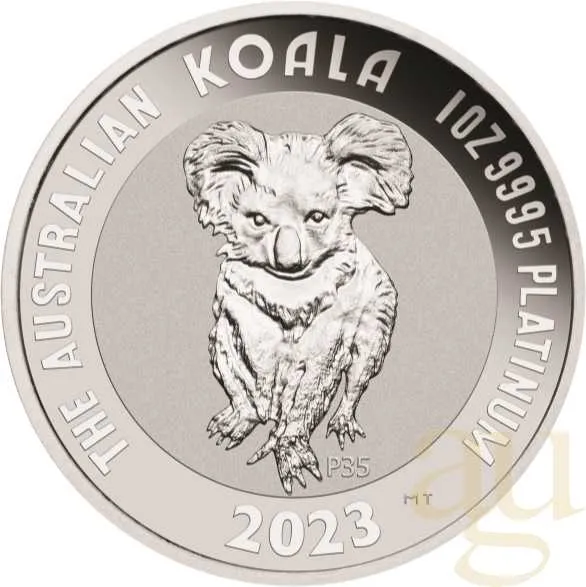 1 Unze Platinmünze Australien Koala 2023