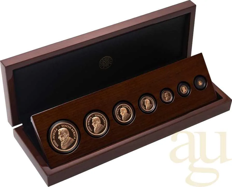 Goldmünzen Krügerrand 2026 - Prestige Set (7 Münzen)