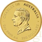 2 Unzen Goldmünze Australien Lunar III Schlange 2025